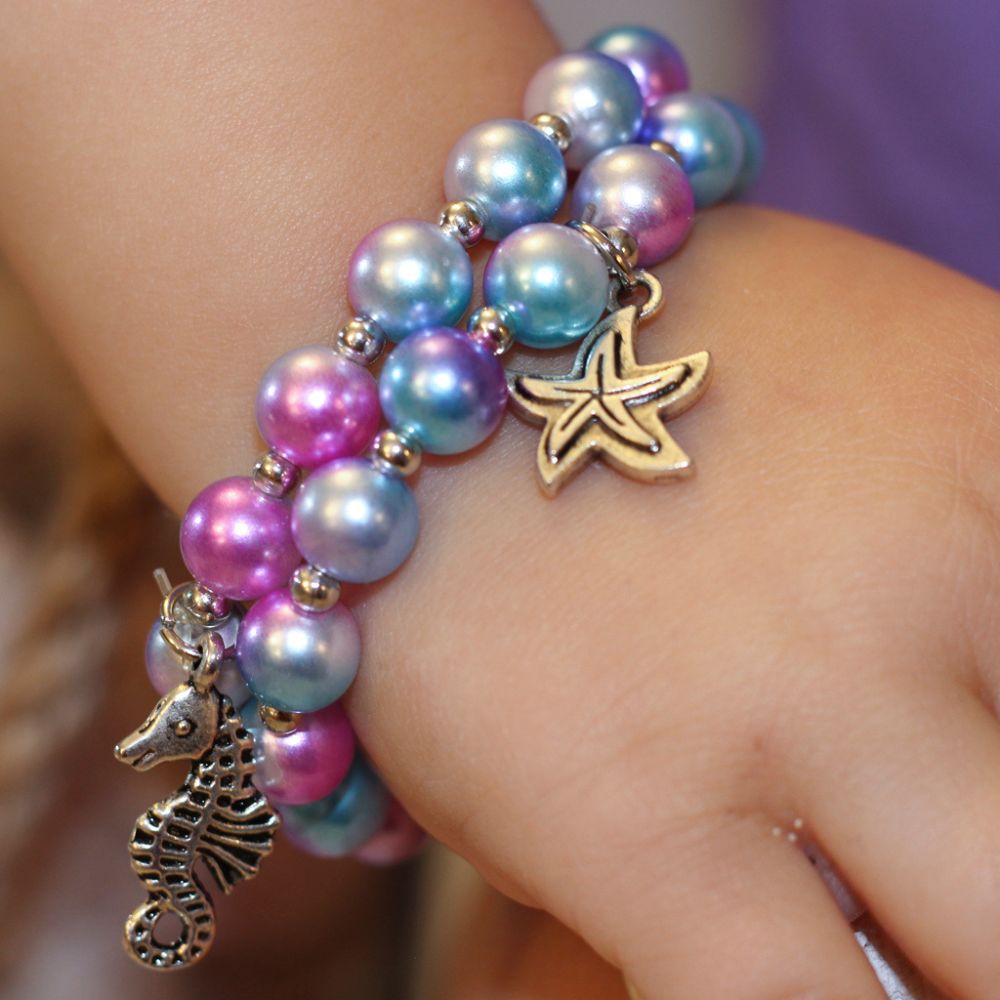 Mermaid Mist Bracelet Set, 2 pc