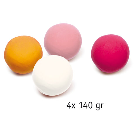 Djeco Arts & Crafts - Modelling Clay 4 Tubs Sweet