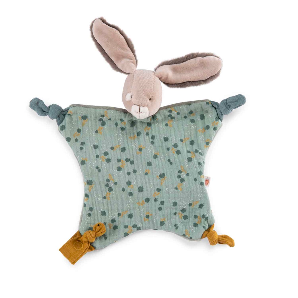Moulin Roty Trois Petits Lapins- Sage Rabbit Cuddle Toy